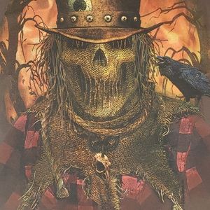 ♡Kid's scarecrow face & hat T-shirt♡